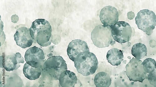 Pattern of textured blotch dots with a bleached effect