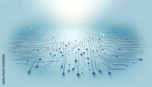 Abstract Circuit Board Technology Background