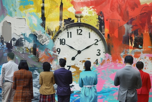 Employee Burnout: Deadline Pressure, Energy Drain, Time Management Failure in Art Collage