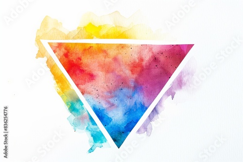 abstract watercolor background with watercolor painting
