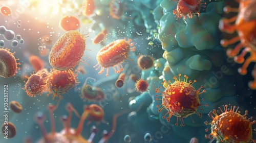 Endocytosis and exocytosis: Show how cells take in (endocytosis) and expel (exocytosis) materials, explaining these processes' significance.