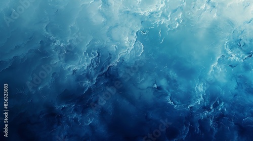 Full frame wallpaper with a gradient background from light to deep blue.