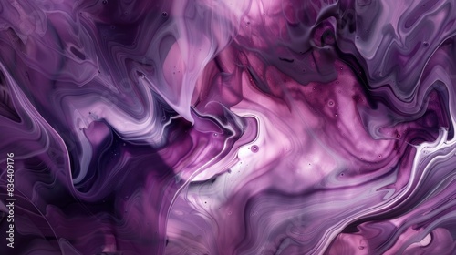  Hazel and mauve paint swirling, Ink Echoes, gentle radiance emanates from liquid routes, media graphics