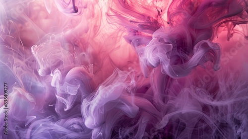  Hazel and mauve paint swirling, Ink Harmony, peaceful radiance pulses through fluid channels, corporate photo