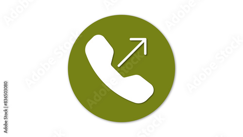 Outgoing call icon