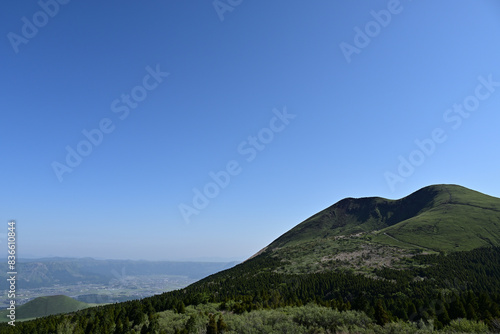 Great view of Kusa-senri, Aso, Kumamoto