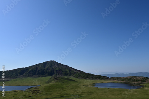 Great view of Kusa-senri, Aso, Kumamoto