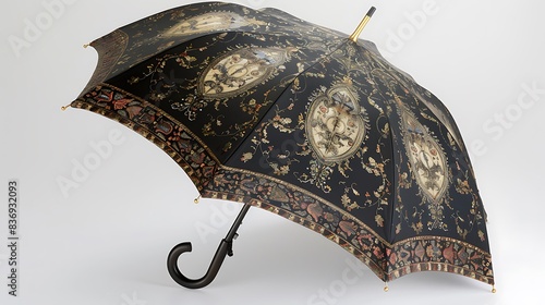 Investigate the gender-specific designs of 16th-century European umbrellas, detailing how men s and women s umbrellas differed in terms of style, usage, and social connotations