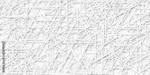 Random scaled white triangles overlay background wallpaper banner pattern