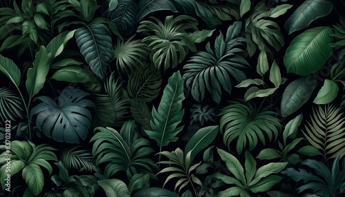A Tropical Forest foliage