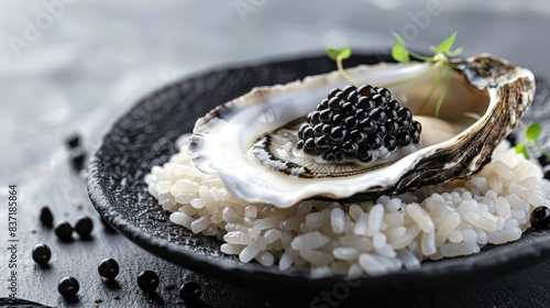 rice with caviar