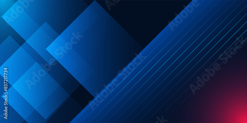 Premium Abstract dark blue abstract background. Vector