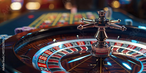 A game of chance, a roulette wheel spinning out of control, taking its players on a wild ride toward addiction.