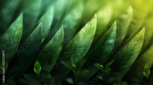 Elegant green background with thin lines for a modern and dynamic touch.