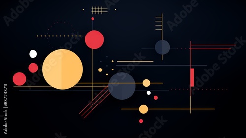 Abstract background. Illustration for cover, card, banner, poster, brochure or presentation.