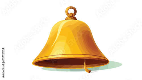 Bell Alert Appointment Calendar Icon Gold 2d flat c