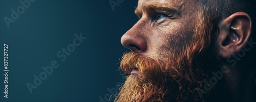 Man with beard, world beard day