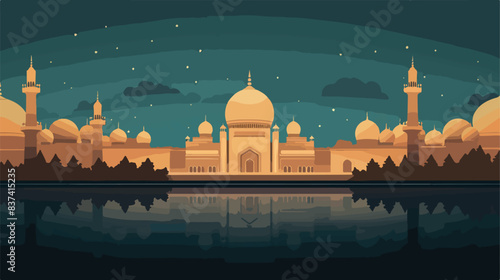 Milad ul Mubarak Design Background. beautiful vector