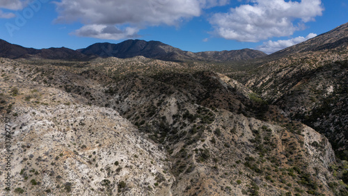 Aerial View of San Jacinto Mountains, San Bernardino National Forest, California 