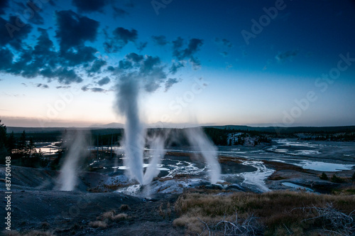 Yellowstone National Park Norris basin 