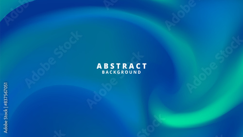 Captivating green and blue gradient mesh wave blur background, elevating websites, ads, and social media with a premium, striking aesthetic