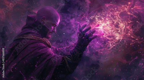 Warlock absorbing the essence of a dark entity