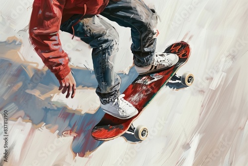 Skateboarder: Gravity-Defying Tricks and Urban Adventure