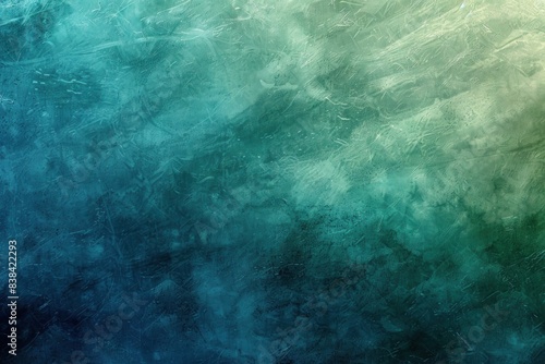 A diagonal gradient of ocean blues and greens, evoking a sense of calm and tranquility.