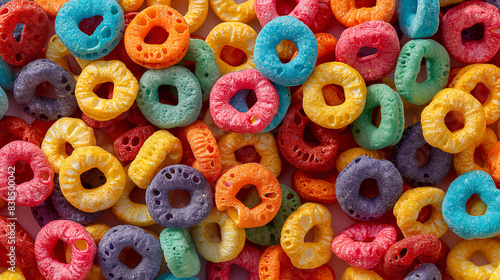 colourful froot loops cereal