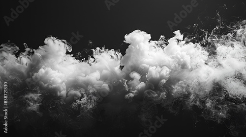 Beautiful blue sky with white clouds Blue Sky with White Clouds, Sunny Cloudy Sky Texture Background, Clouds cape of cloud in sky overcast backdrop. photo of clouds cape, Generative Ai