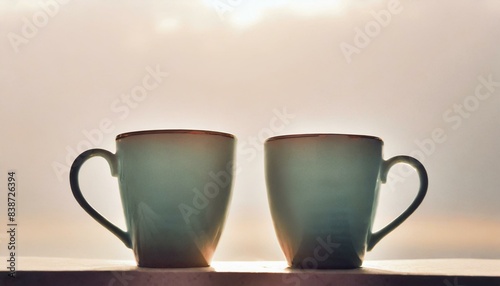 2つのマグカップ
