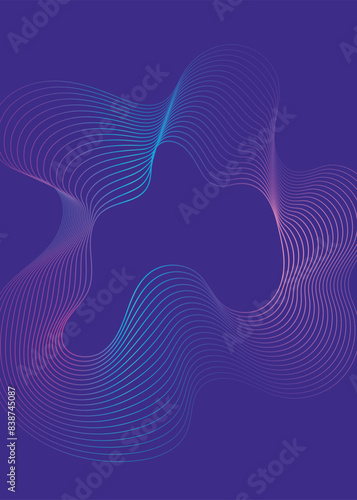 Vertical Vibrant gradient background vector. Abstract trendy modern design wallpaper for landing page, covers, Brochures, flyers, Presentations,Poster, Banners. Vector illustration.