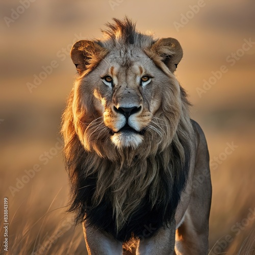 Photography of a lion wildlife animal nature carnivore face concept nature