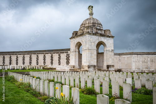 Tyne Cot Cemetery, Ypres, Belgium. 