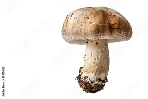 Mushrooms isolated on transparent background