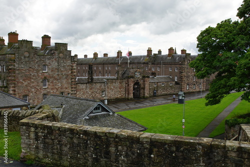 Berwick upon Tweed Garrison Barracks in Northumberland Border Town in Northumberland England 2.5 mile from Scotland 