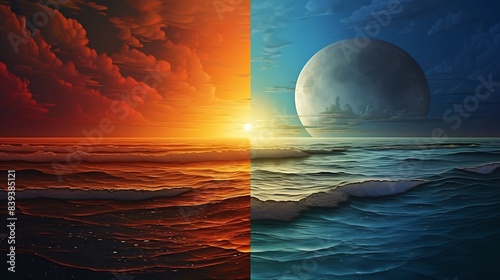 A comparative analysis of sunsets around the world.