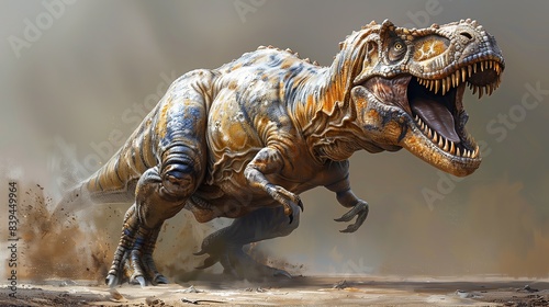  the sharp teeth and bipedal stance of the Allosaurus for predation.