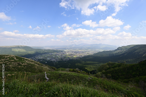 Scenic point, Aso, Kumamoto, Japan