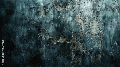 Abstract grunge texture, edgy and urban, dark tones, copy space