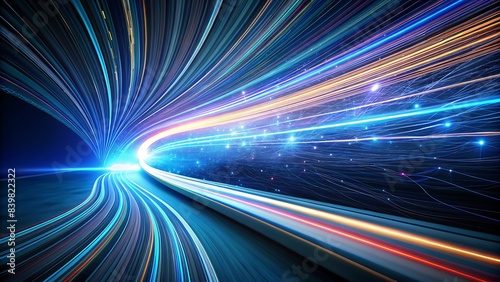 High Speed Data Transfer, Internet Technology Concept