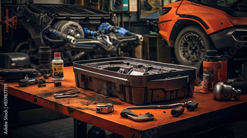 workbench auto oil pan