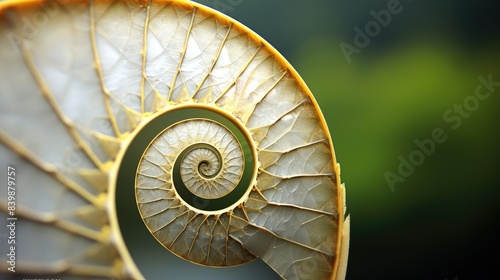 nature golden ratio triangle