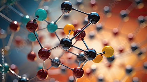 atom chemistry illustration