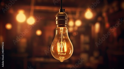 filament vintage light bulb