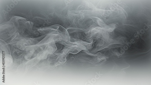 light gray smoke background