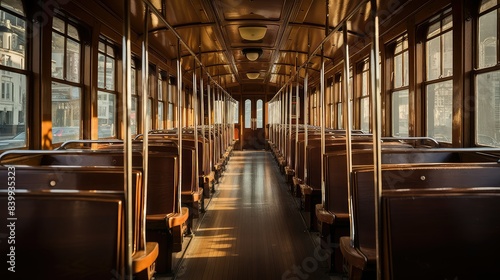 wooden san francisco cable car