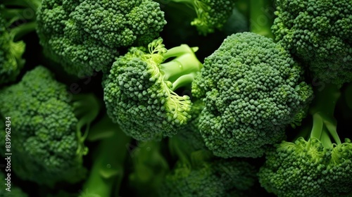 vibrant vegetarian broccoli fresh