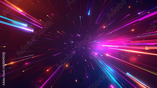 a abstract hyperspeed background