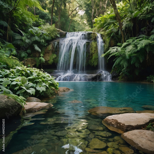 waterfall in the forest